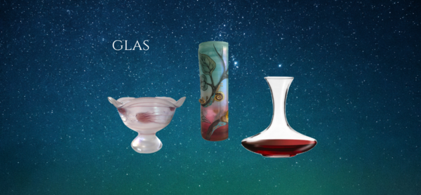 Glasunikate aus Meisterhand mit und ohne Dekor von Theresiental, Eisch, Poschinger und anderen Glasmanufakturen