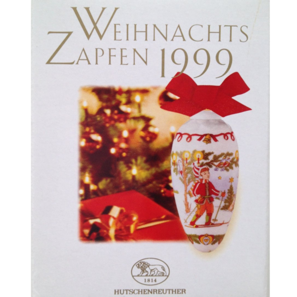Hutschenreuther Weihnachtszapfen 1999
