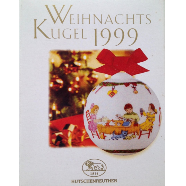 Hutschenruther Weihnachtskugel 1999