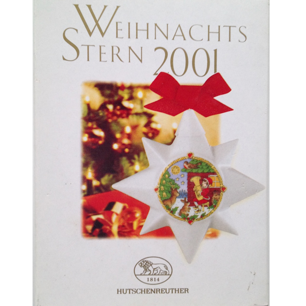 Hutschenreuther Weihnachtsstern 2001 "Tuba Konzert"