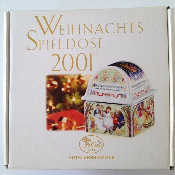 Hutschenreuther Weihnachtsspieldose 2001