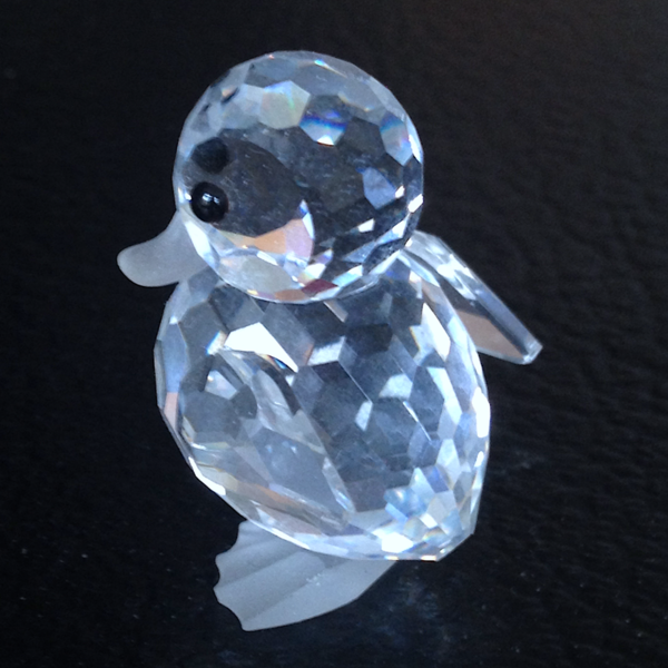 Swarovski Silver Crystal Mini Ente