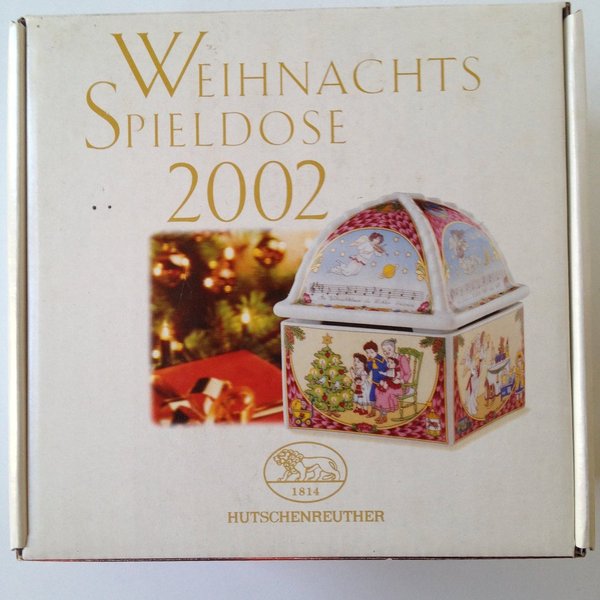 Hutschenreuther Weihnachtsspieldose 2002