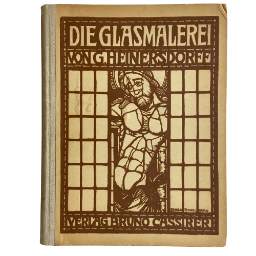 G.Heinersdorff-"Die Glasmalerei"-mit EX LÍBRÍS Walter Fernkorn-Kostbarkeit